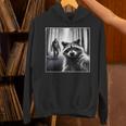 Raccoon & Bigfoot Selfie Hoodie - Fun Raccoon Theme - Unisex Apparel