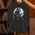 Raccoon Guitarist Unisex Hoodie | Whimsical Moonlit Design