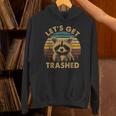 Raccoon Lovers Unisex Hoodie - Playful Animal Theme - Small Size