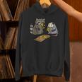 Raccoon & Opossum Pizza Hoodie - Fun Unisex Streetwear