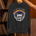 Raccoon Unisex Hoodie - Rainbow LGBTQ Pride | Be Gay Do Crime