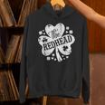 The Redhead Clovers Stamp Cute Saint Patrick's Day Fun Hoodie