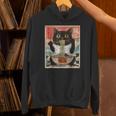 Retro Cat Ramen Japanese Graphic Kawaii Cat Anime Hoodie