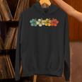 Retro Hawaiian Hibiscus Tropical Floral Flower Beach Vintage Unisex Hoodie