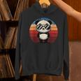 Retro Panda In Sunglasses BBQ Pool Party Panda Unisex Hoodie