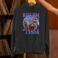 Retro Raccoon Meme Unisex Hoodie – Relatable Humor Vibe