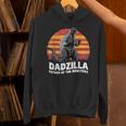 Retro Vintage Dadzilla Father Of The Monsters Fathers Day Hoodie