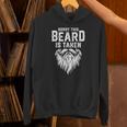 Sorry This Beard Is Taken Retro Valentines Day Dad Hoodie