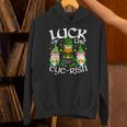 St Patrick's Day Optometrist Irish Gnome Lucky Eye Doctor Hoodie