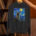 Starry Raccoon Night Hoodie | Van Gogh Inspired | Art Lovers' Unisex