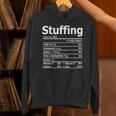 Stuffing Nutrition Facts Thanksgiving Dinner Nutrition Facts Unisex Hoodie