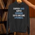 Super Dad Husband Super Awesome Supermodel Unisex Hoodie