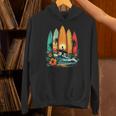 Surfboarder Hawaii Wave Surfing Beach Surfer Hoodie