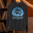 I Swim With Shark What's Your Hobby Scuba Diving Unisex Hoodie