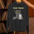 Team Trash Opossum Raccoon Rat Animals Garbage Gang Short Sleeve Unisex Hoodie