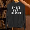 AS Tees Sarcastic I'm Not For Everyone Cup Of Tea Unisex Hoodie AS Tees Sarcastic I'm Not For Everyone Cup Of Tea Unisex Hoodie
