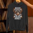 Never Underestimate The Power Of Burkey Burkey Name Hoodie
