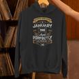 Vintage 40Th Birthday Legends Were Born In January 1985 Hoodie