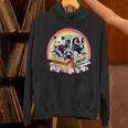 Vintage Adopt A Street Cat Hoodie - Unisex Animal Lover Gift