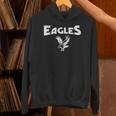 Vintage Eagles Inspirational Flying Eagles Graphic Hoodie
