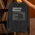 Zephyr Texas Proud Nutrition Facts Unisex Hoodie