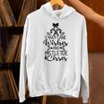 Candy Cane Wishes And Mistletoe Kisses Festive Christmas Tee Unisex Hoodie