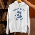Motor Boat Captain Hoodie