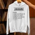 JAHARI Name Definition Phrase Customized Unisex Hoodie