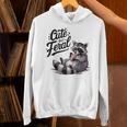 Panda Raccoon Graphic Unisex Hoodie - Cute & Edgy Halloween Wear