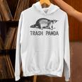 Raccoon Unisex Hoodie - Grey, Classic Fit, All-Season Style