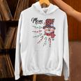 Snowman Mom Candy Cane Red Plaid Christmas Unisex Hoodie