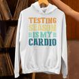 Testing Season Is My Cardio Teacher Testing Unisex Hoodie