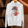 Year Of The Rabbit Chinese Zodiac Animal Horoscope Red Seal Unisex Hoodie