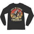 Animal Lover Unisex Long Sleeve T-Shirt - Funny Trash Panda Design