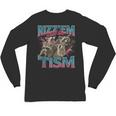 Autistic Raccoon Meme Long Sleeve T-Shirt | Unisex Humor Apparel