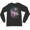 Ferrets Howling at Moon Unisex Long Sleeve T-Shirt | Cozy Nightwear