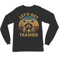 Raccoon Lovers Long Sleeve T-Shirt - Fun & Bold Unisex Small