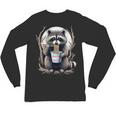 Raccoon Noodle Long Sleeve T-Shirt - Fun Unisex Style for All