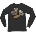 Raccoon & Opossum Pizza Party - Unisex Long Sleeve T-Shirt