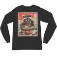 Raccoon Ramen Anime Long Sleeve Unisex T-Shirt - Cozy Japanese Theme