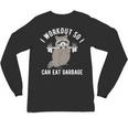 Raccoon Trash Panda Workout Long Sleeve Tee - Fun Gym Unisex Wear