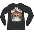 Raccoon Whisperer Long Sleeve T-Shirt - Retro Vintage Unisex Design