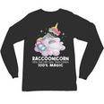 Raccoonicorn Unicorn Trash Panda Raccoon Lover Unisex Long Sleeve T-Shirt
