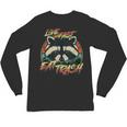 Retro Raccoon | Live Fast Eat Trash - Unisex Long Sleeve Tee