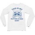 Raccoon Meme Unisex Long Sleeve T-Shirt - Sarcastic Lazy Humor