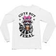 Raccoon Sunglasses Unisex Long Sleeve Tee - Small - Fun & Bold