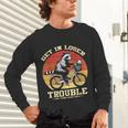Animal Lover Unisex Long Sleeve T-Shirt - Funny Trash Panda Design