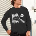 Bruh Raccoon Trash Panda Unisex Long Sleeve Tee - Teen Style
