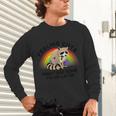 Cute Raccoon Pocket Long Sleeve Unisex Shirt | Cozy Wildlife Print