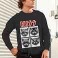 Raccoon Rock Music Unisex Long Sleeve T-Shirt - Fun Family Concert